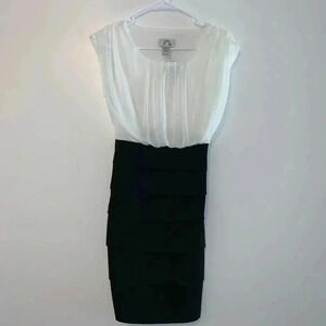 Sweet Storm Pleated Skirt Sheer Top Dress​​